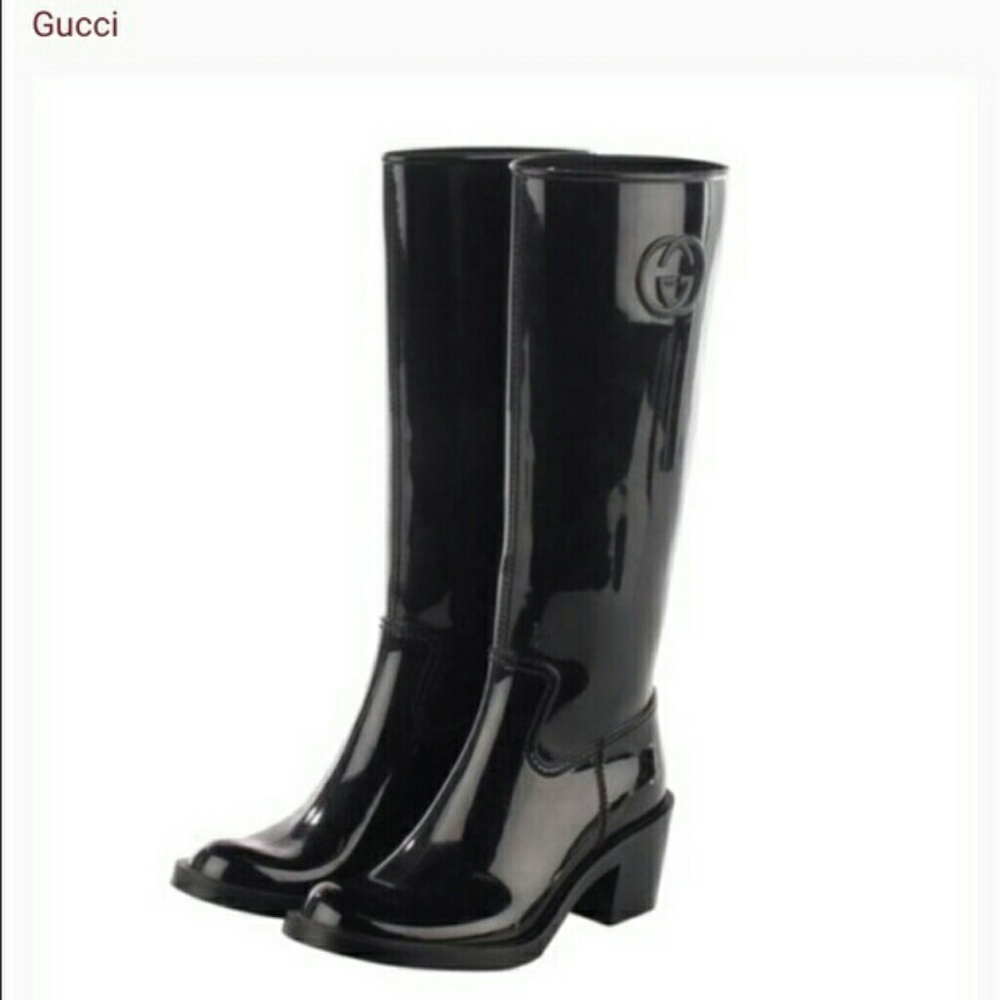 Gucci rain boots 38
